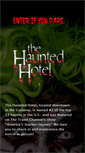 Mobile Screenshot of hauntedhotel.com